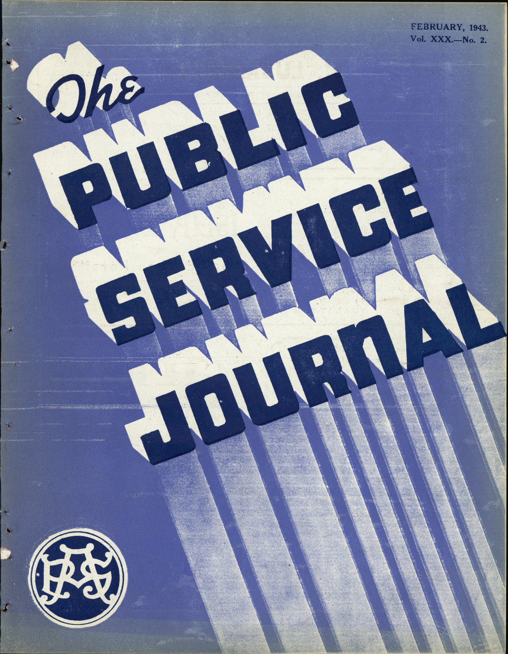 PSA Journal: Vol 30 No 2, February 1943