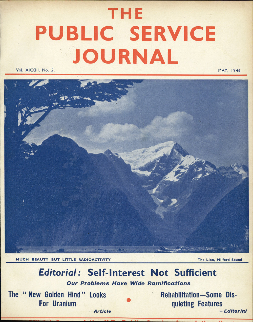PSA Journal: Vol 33 No 5, May 1946