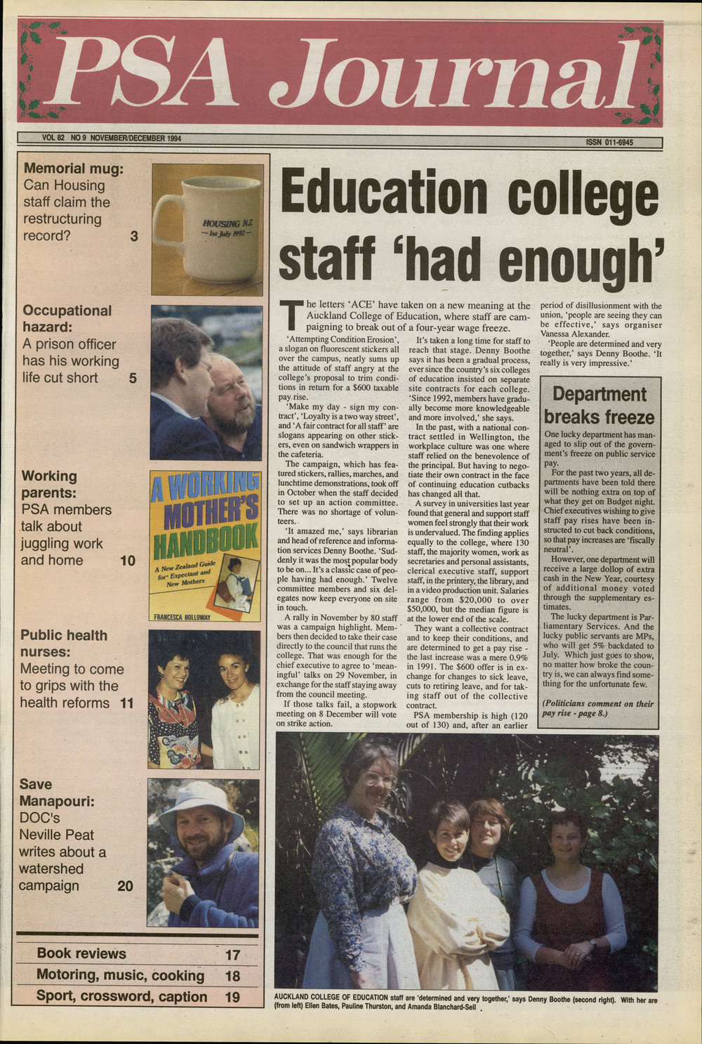 PSA Journal: Vol 81 No 9, November/December 1994