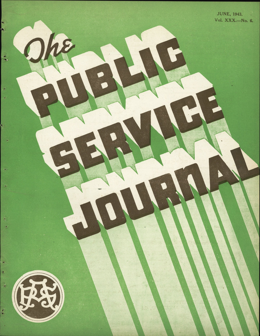 PSA Journal: Vol 30 No 6, June 1943