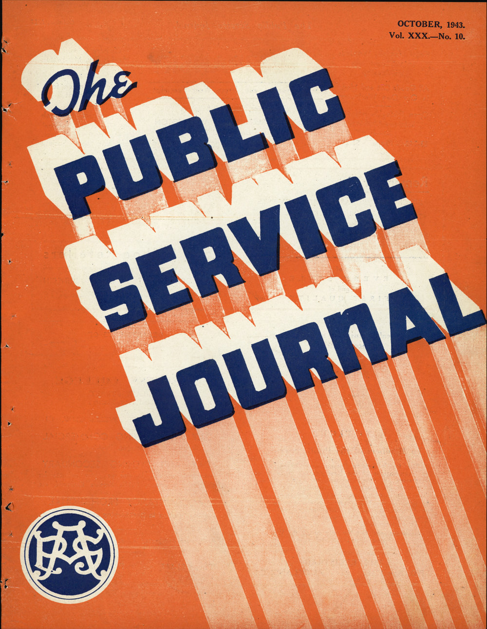 PSA Journal: Vol 30 No 10, October 1943