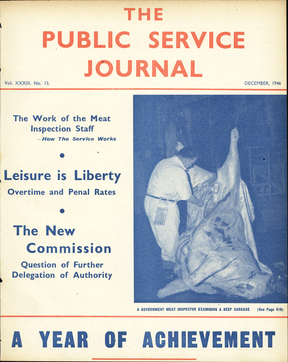 PSA Journal: Vol 33 No 13, December 1946
