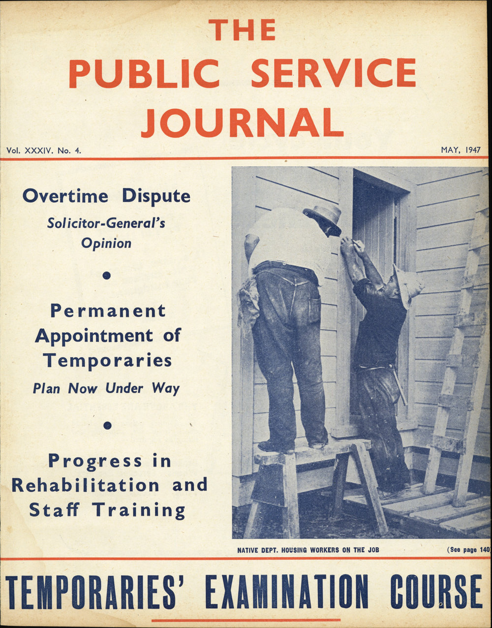 PSA Journal: Vol 34 No 4, May 1947