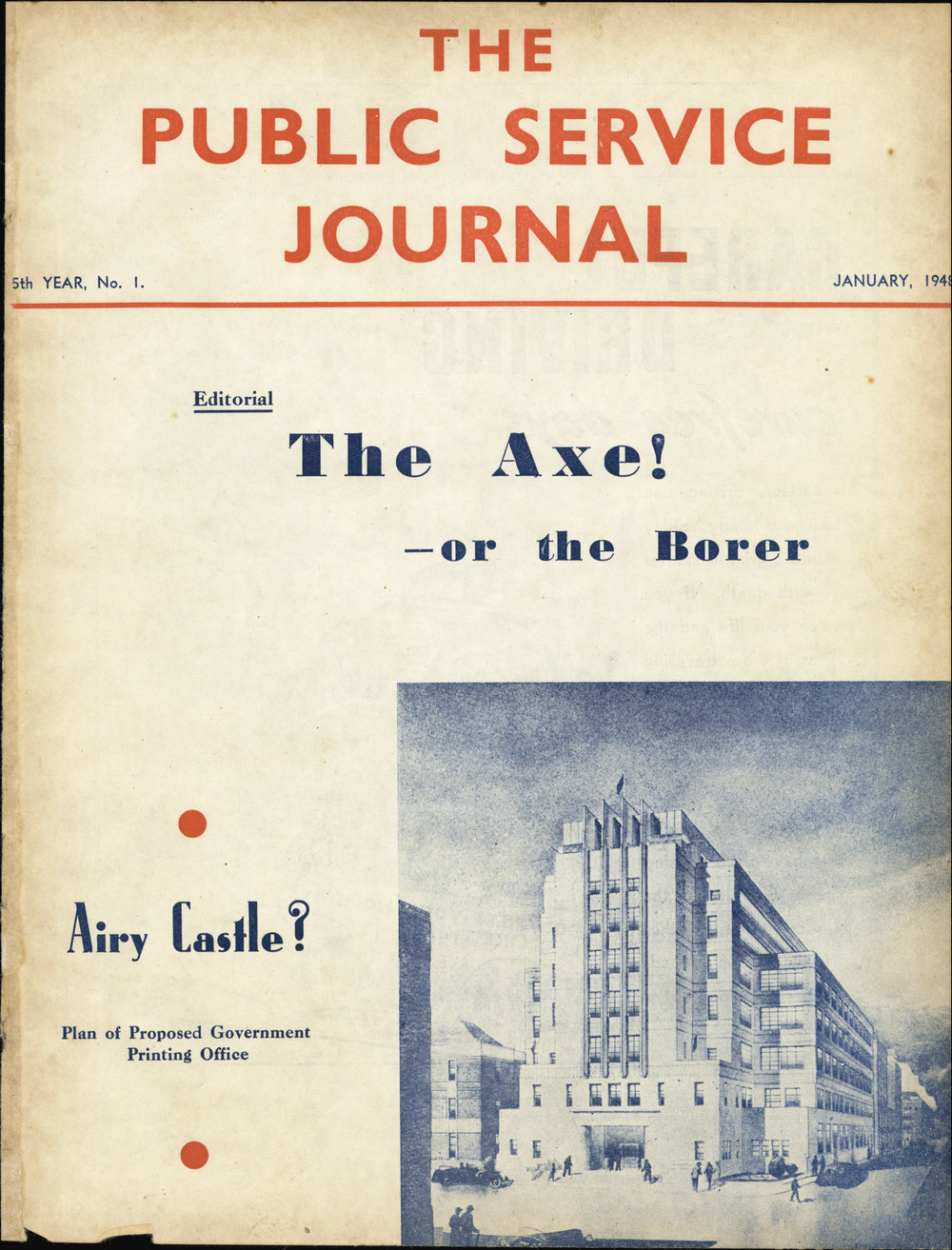 PSA Journal: Vol 35 No 1, January 1948