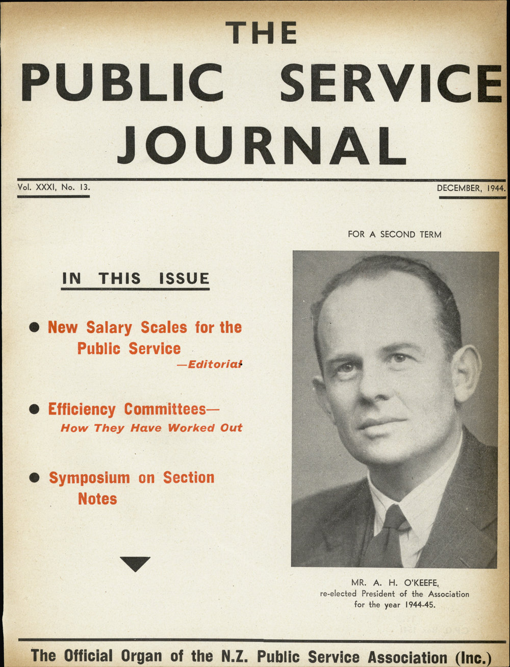 PSA Journal: Vol 31 No 13, December 1944