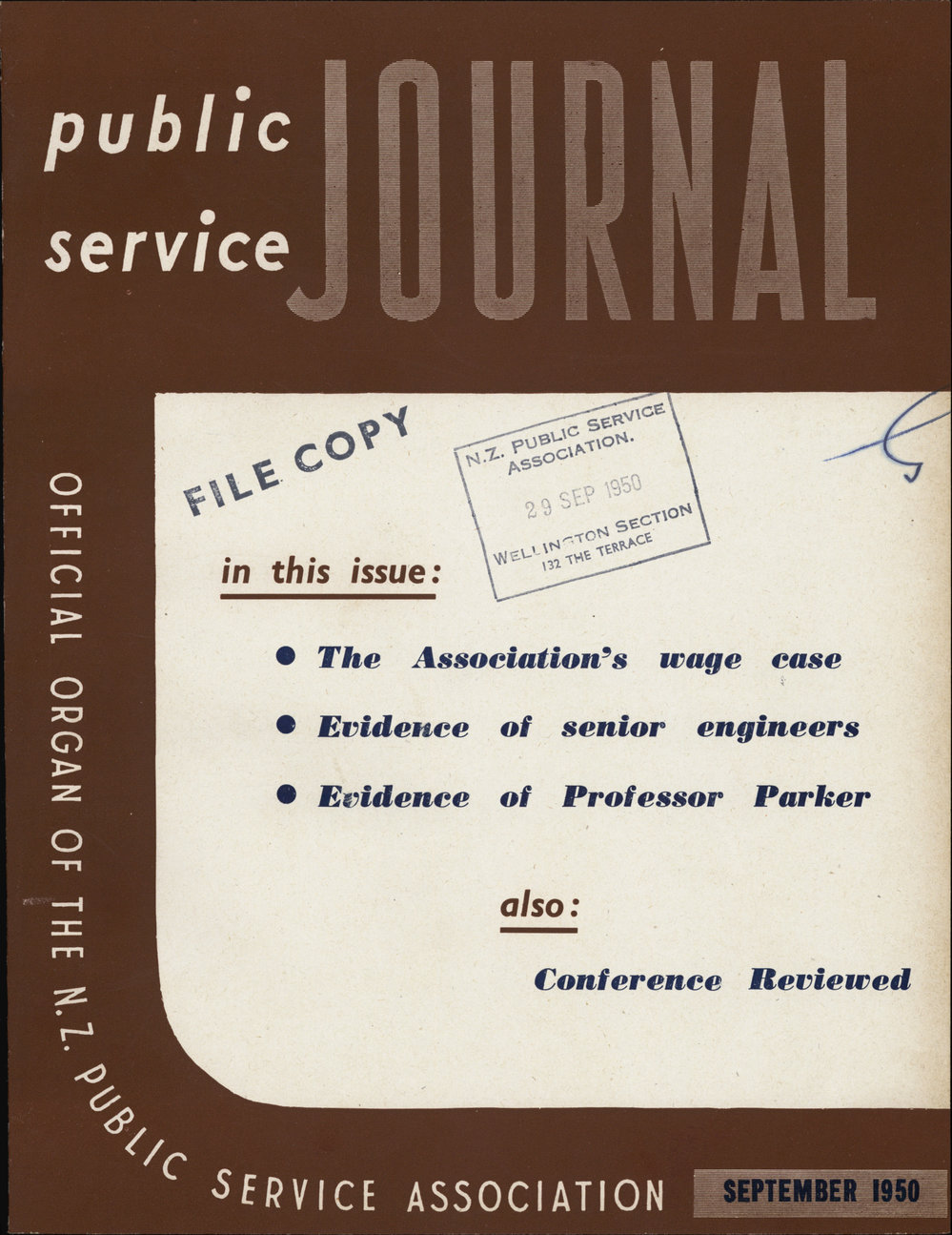 PSA Journal: Vol 37 No 9, September 1950