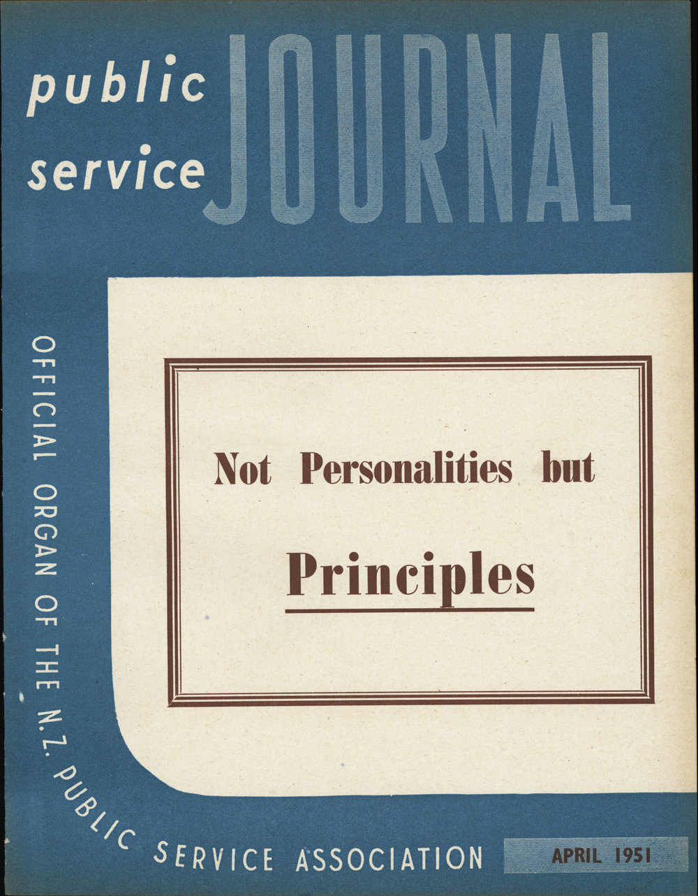 PSA Journal: Vol 38 No 4, April 1951