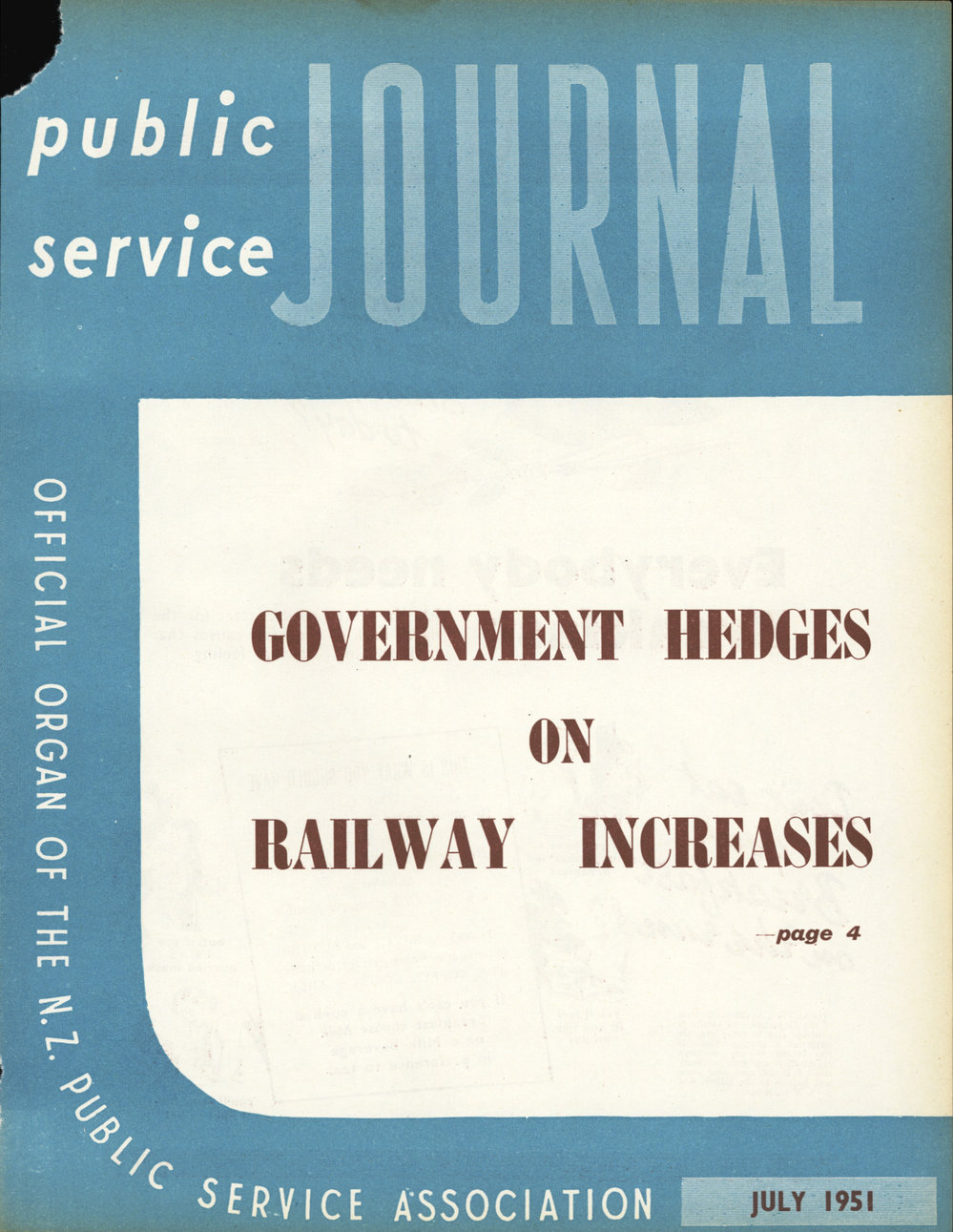 PSA Journal: Vol 38 No 7, July 1951