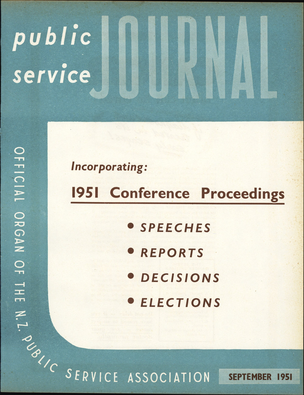PSA Journal: Vol 38 No 9, September 1951