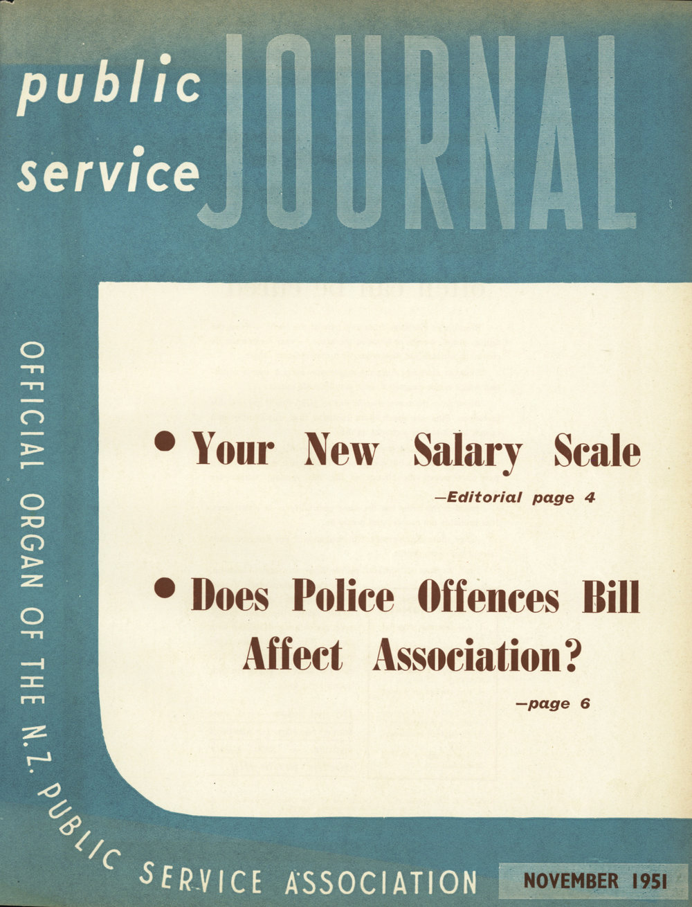 PSA Journal: Vol 38 No 11, November 1951