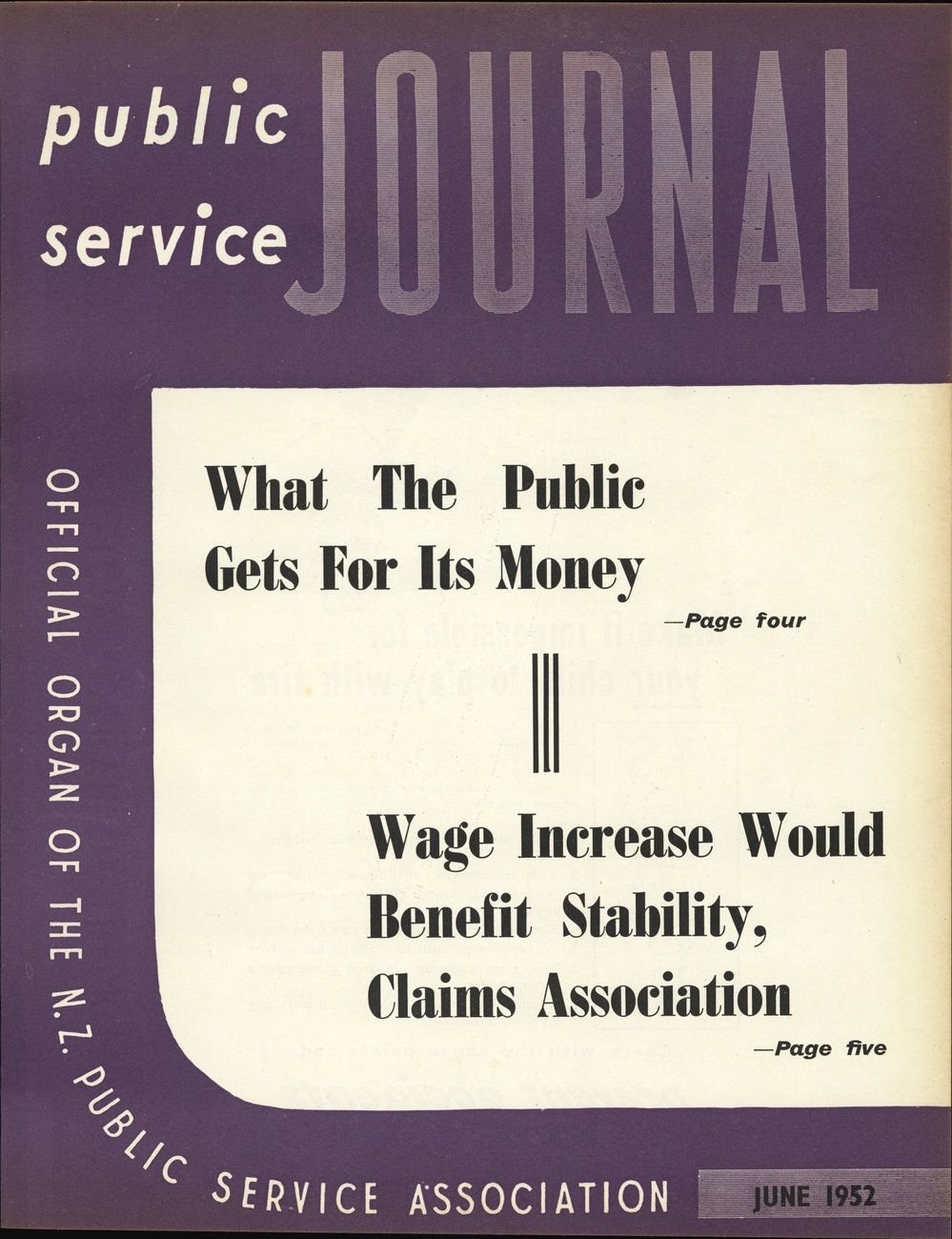 PSA Journal: Vol 39 No 6, June 1952