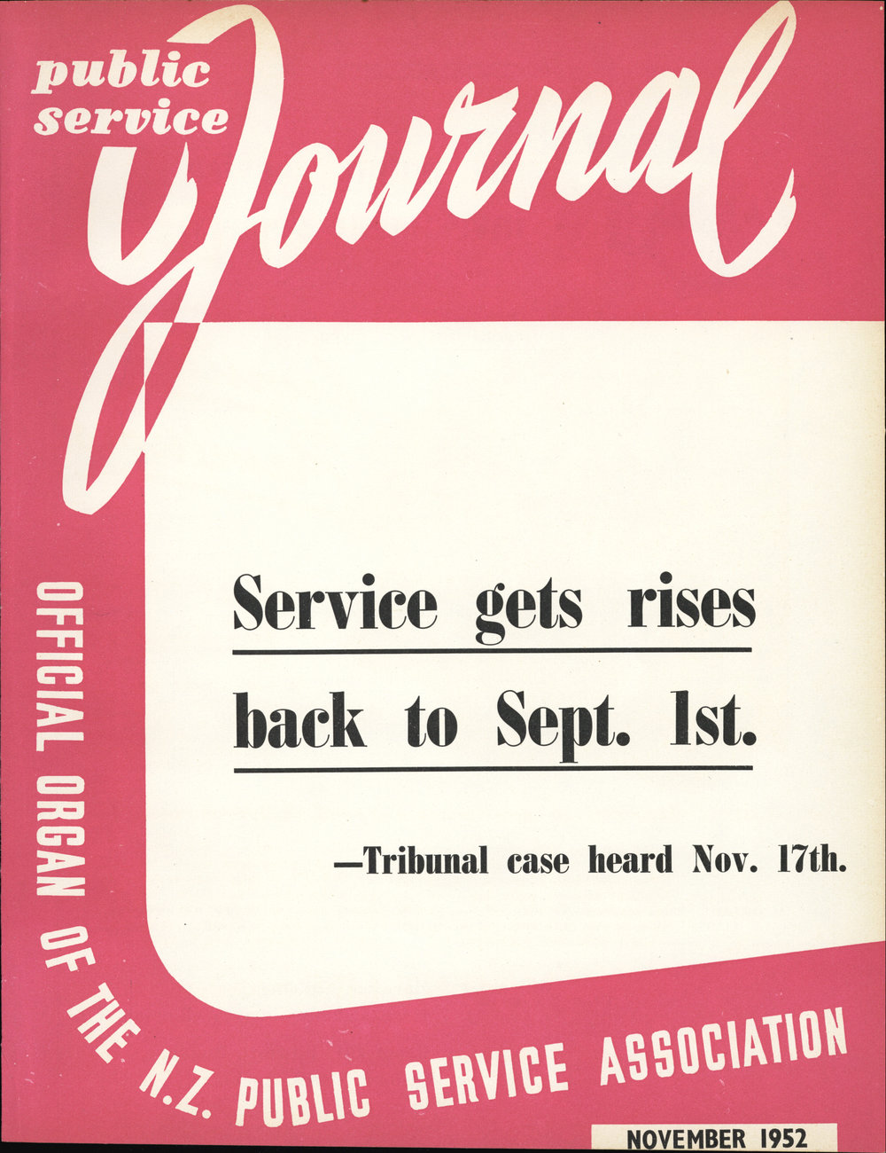 PSA Journal: Vol 39 No 11, November 1952