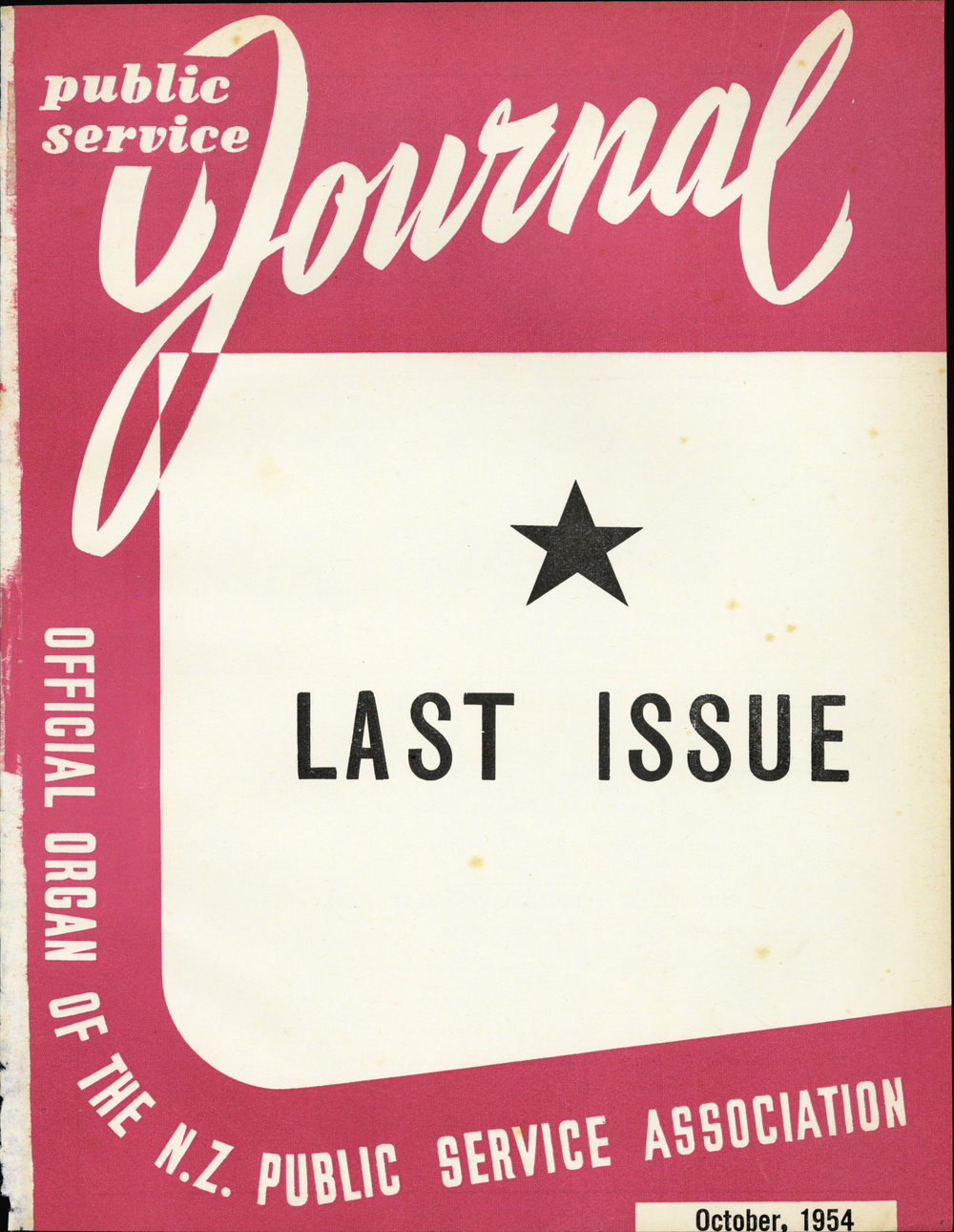PSA Journal: Vol 41 No 10, October 1954