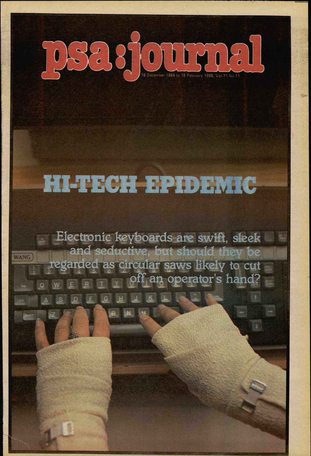 PSA Journal: Vol 71 No 11, December 1984