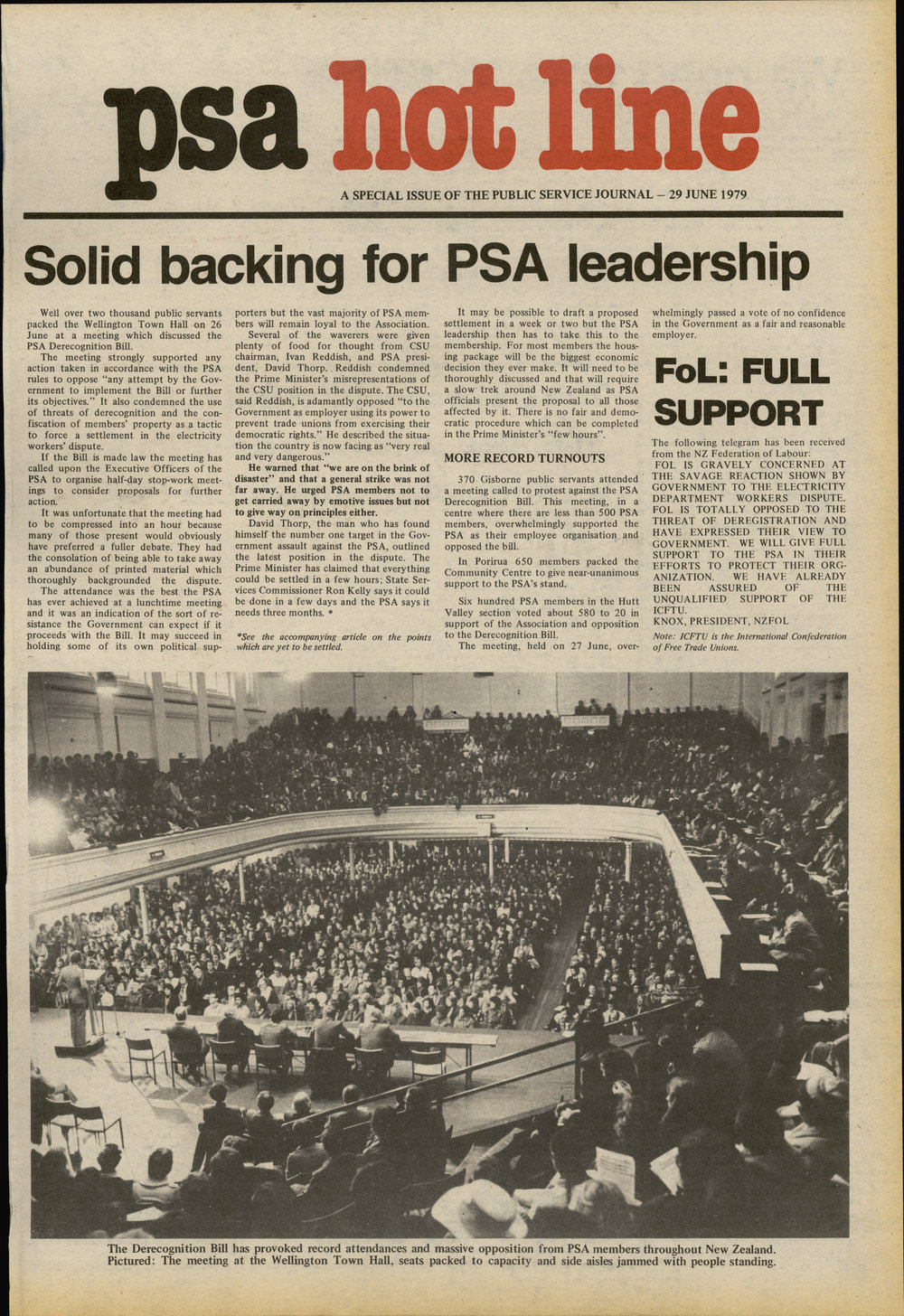 PSA Journal: Vol 66 PSA Hot Line June 1979