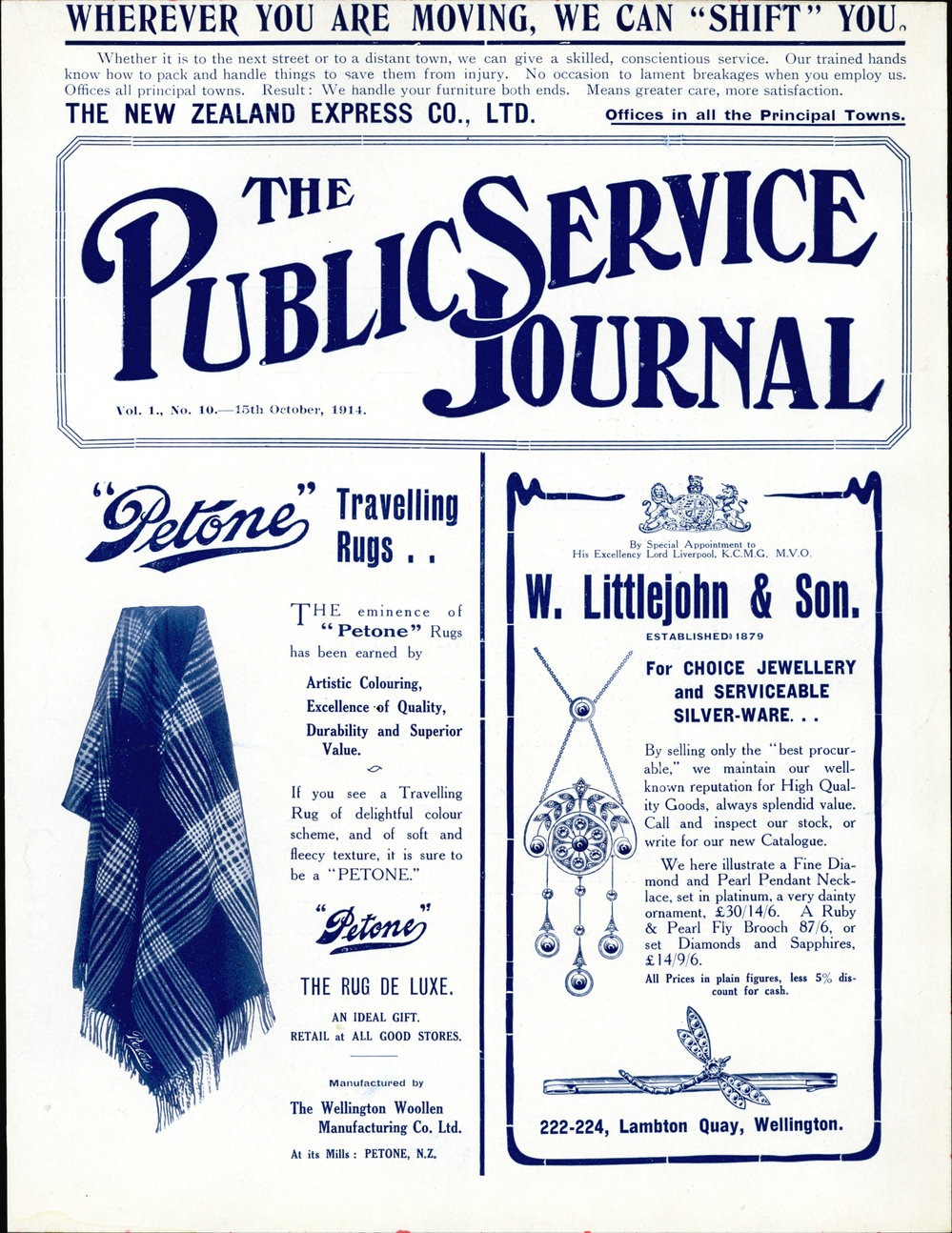PSA Journal: Vol 1 No 10, October 1914