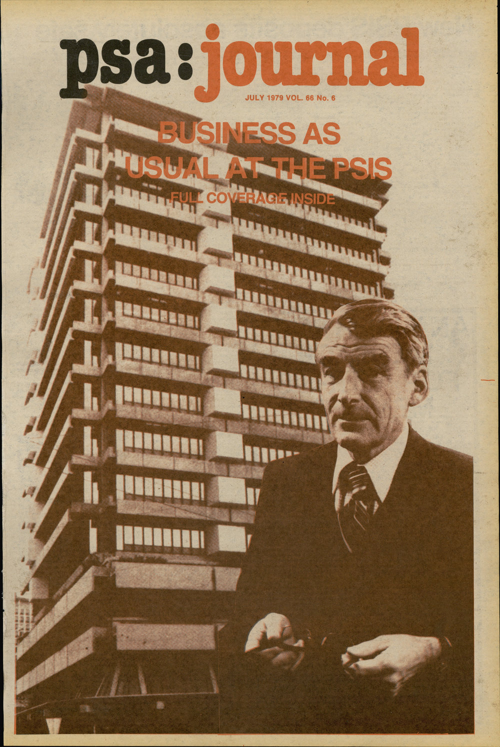 PSA Journal: Vol 66 No 6, July 1979