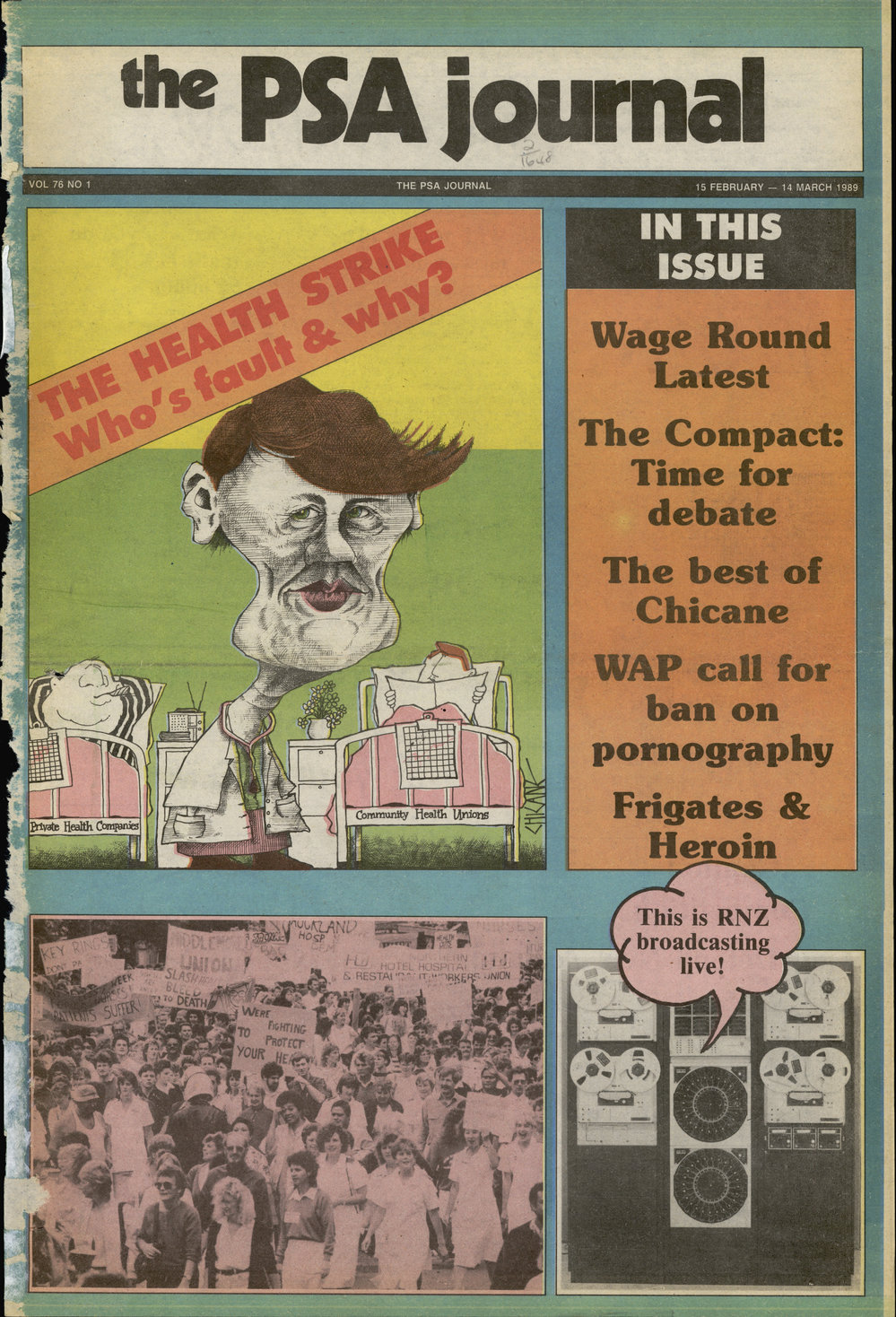 PSA Journal: Vol 76 No 1, February 1989