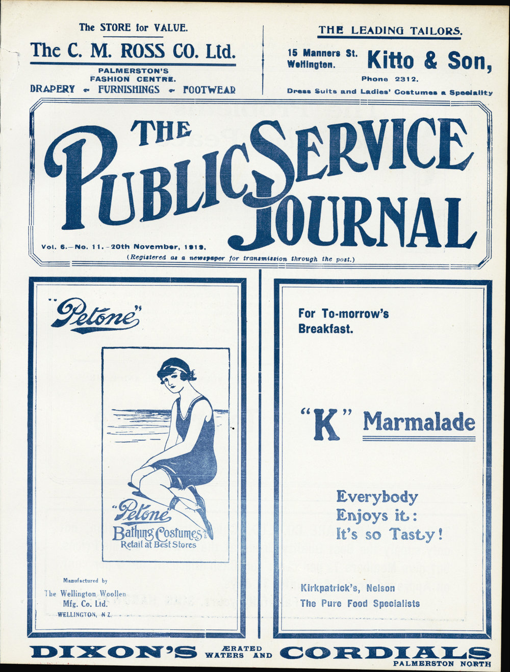 PSA Journal: Vol 6 No 11, November 1919
