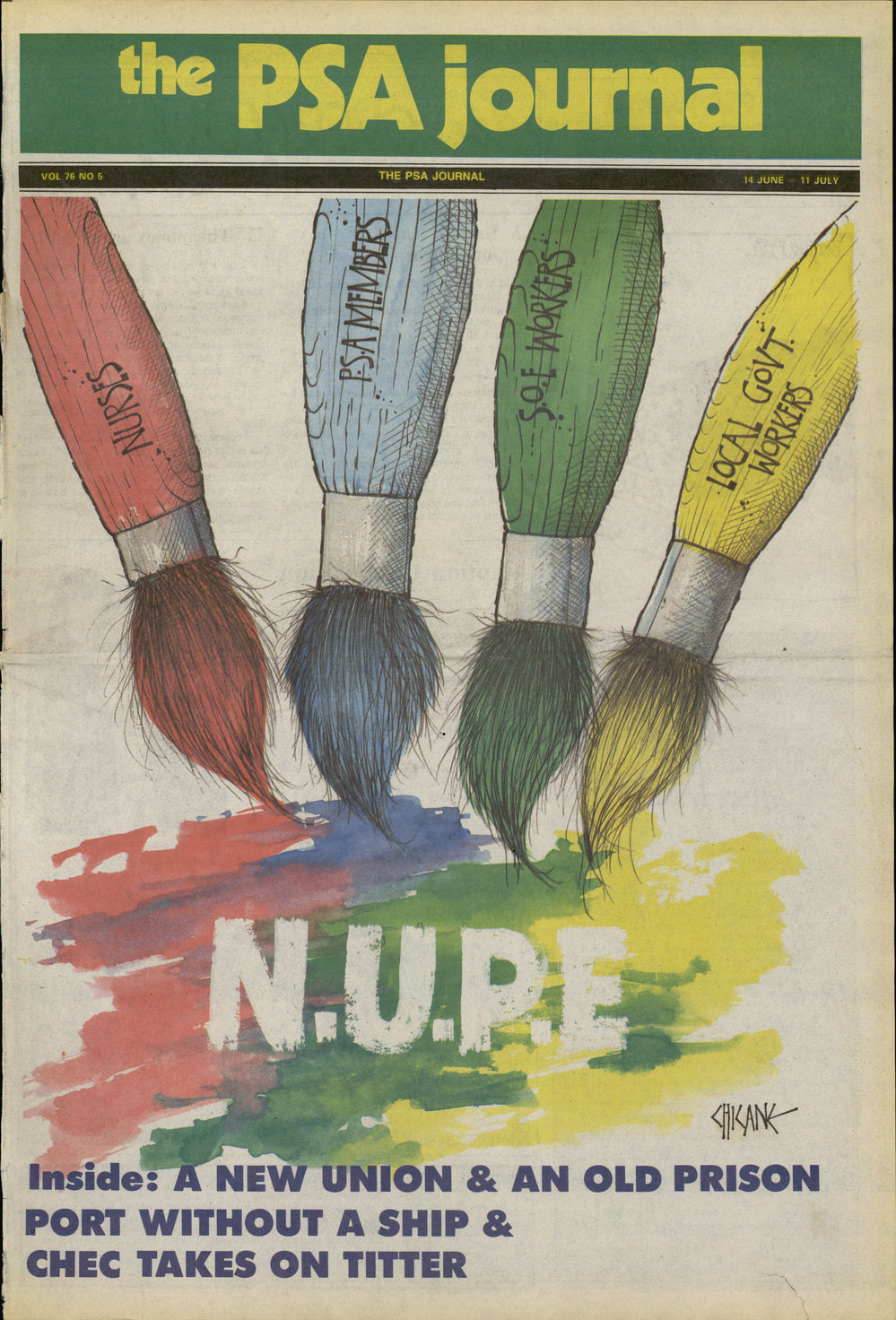 PSA Journal: Vol 76 No 5, June 1989