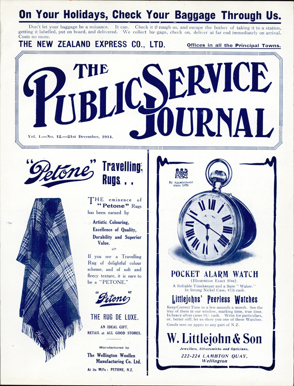 PSA Journal: Vol 1 No 12, December 1914