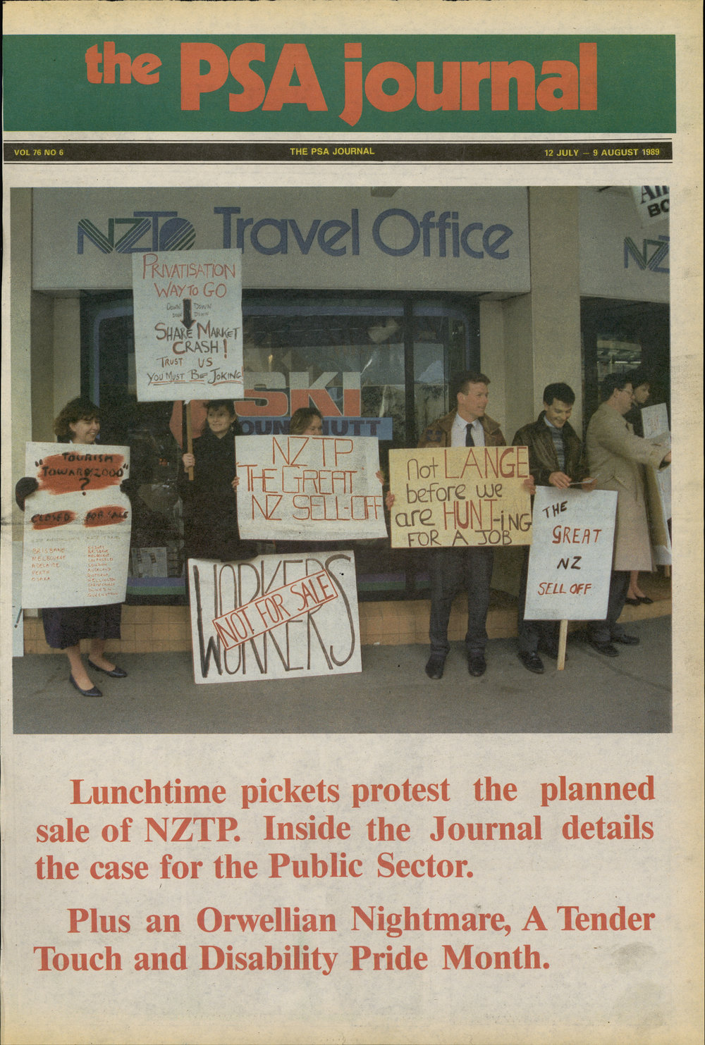 PSA Journal: Vol 76 No 6, July 1989