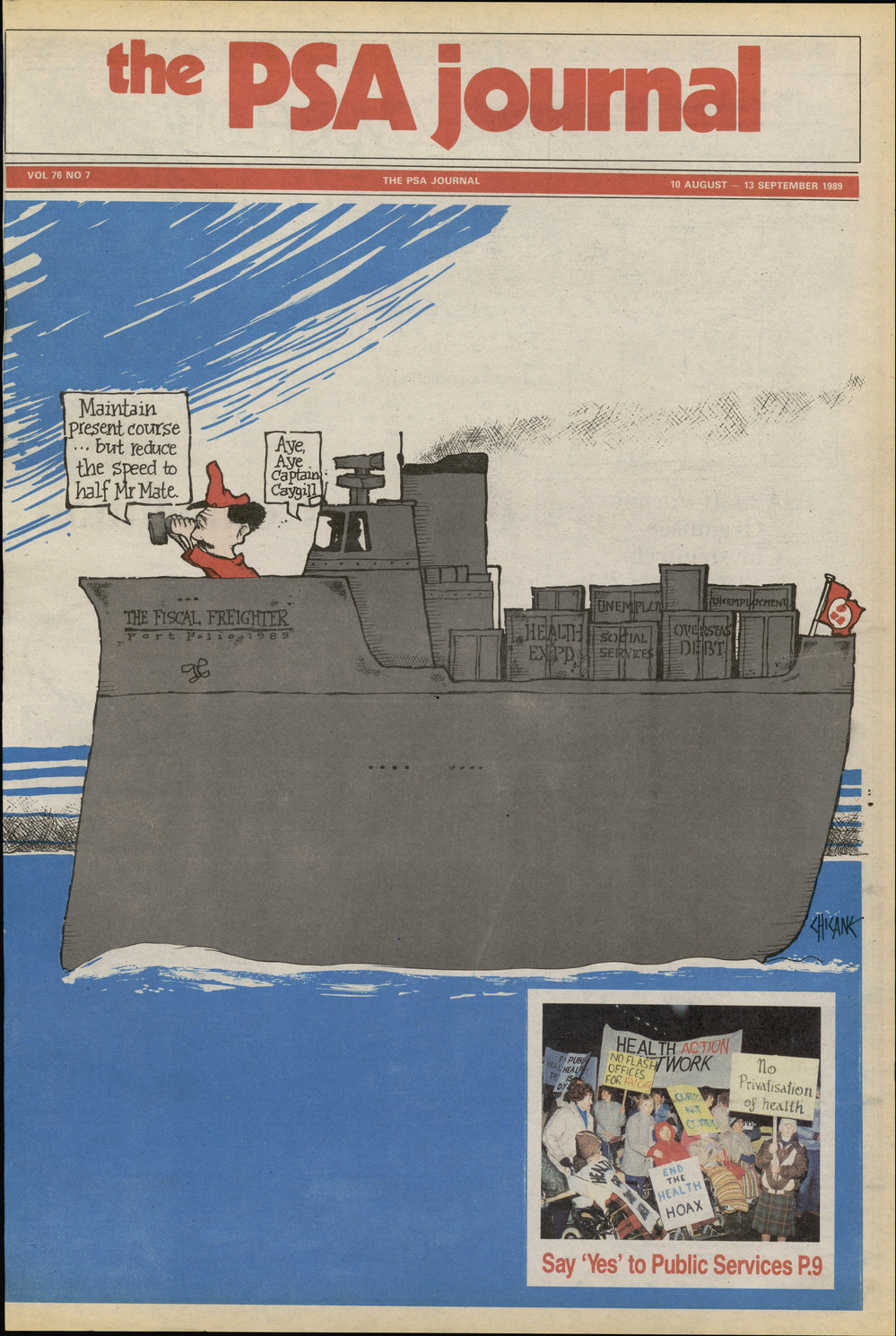 PSA Journal: Vol 76 No 7, August 1989