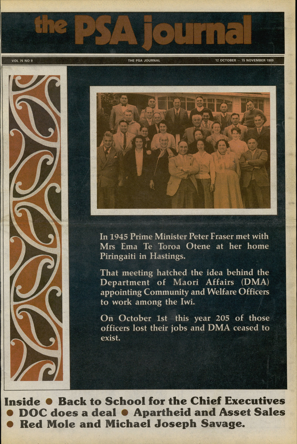 PSA Journal: Vol 76 No 9, October 1989