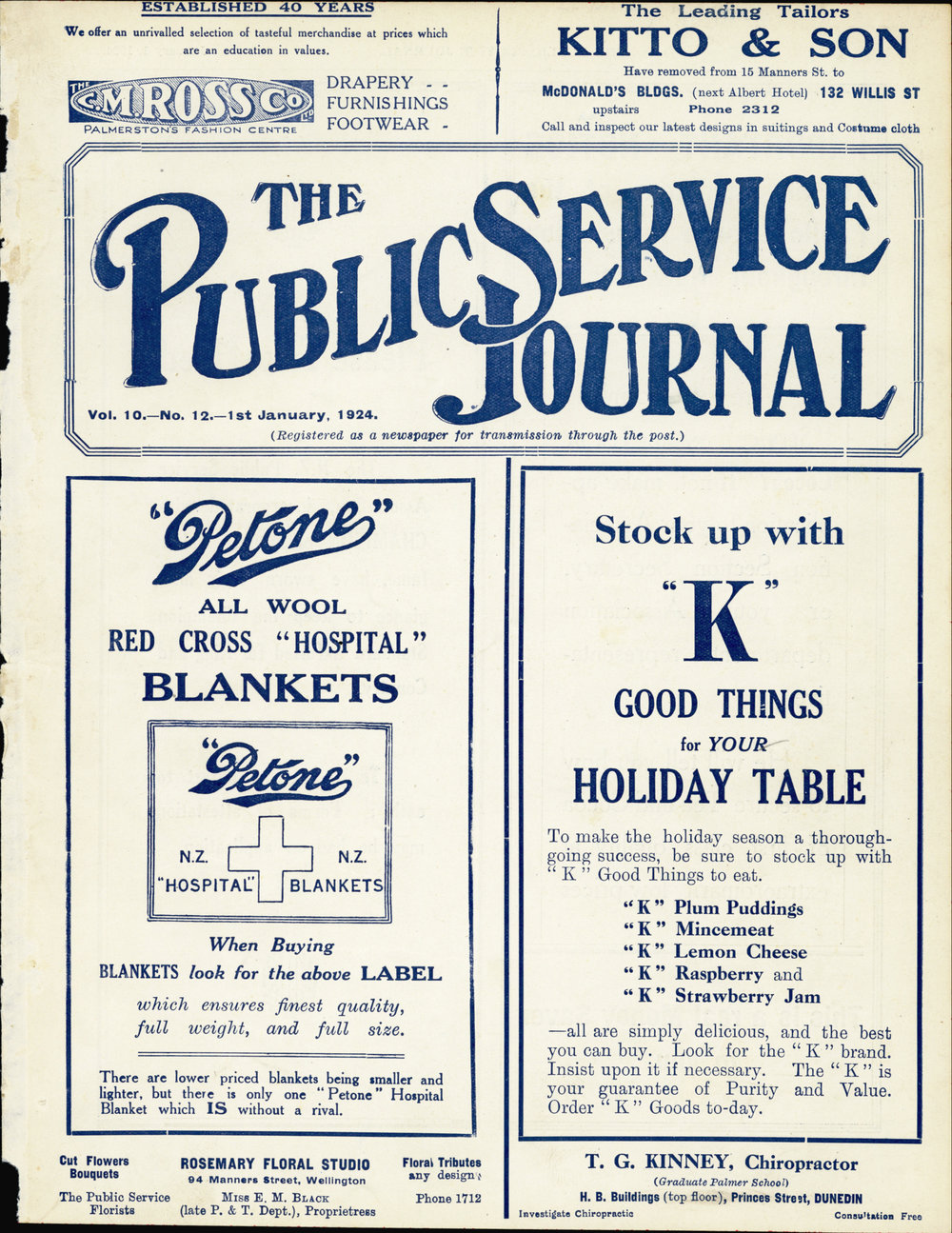 PSA Journal: Vol 10 No 12, January 1924