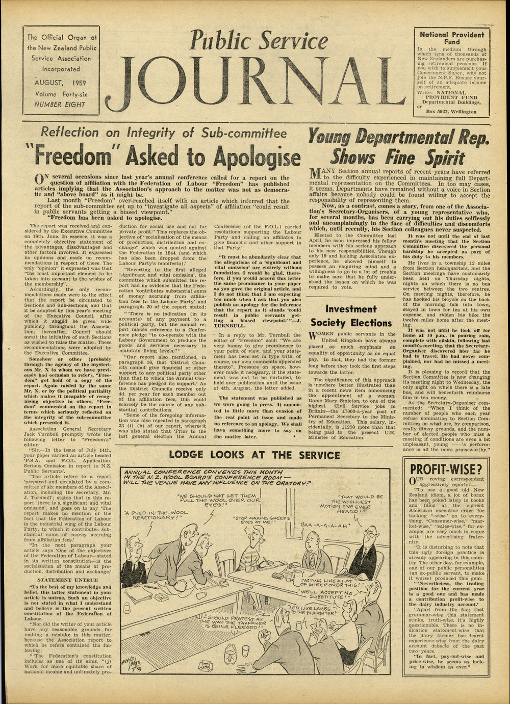 PSA Journal: Vol 46 No 8, August 1959