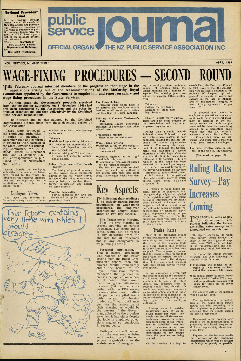 PSA Journal: Vol 56 No 3, April 1969