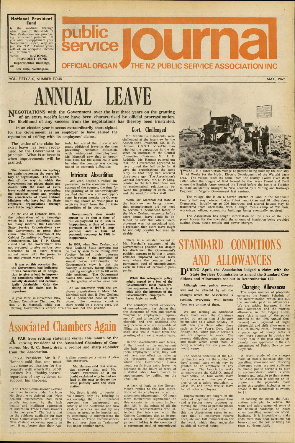 PSA Journal: Vol 56 No 4, May 1969