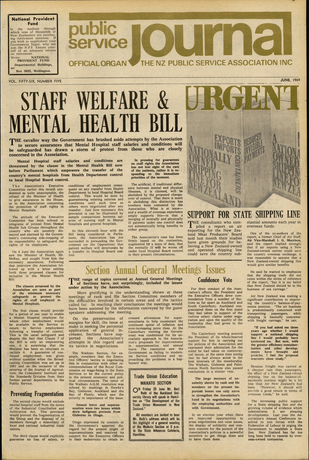 PSA Journal: Vol 56 No 5, June 1969