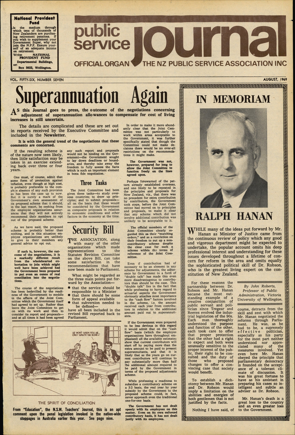 PSA Journal: Vol 56 No 7, August 1969