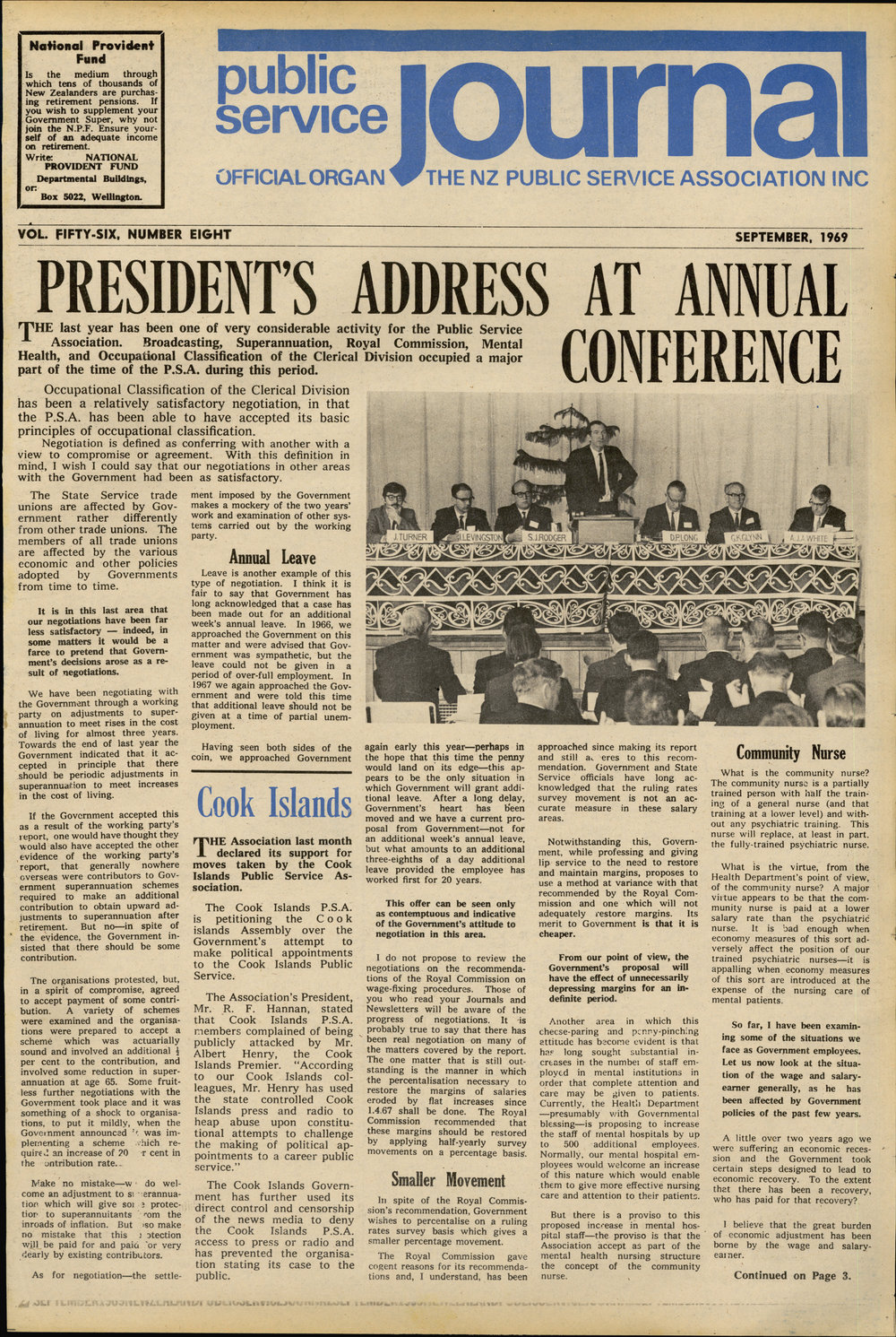 PSA Journal: Vol 56 No 8, September 1969