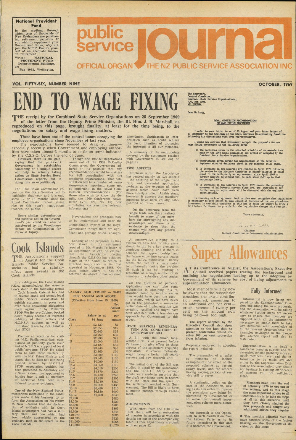 PSA Journal: Vol 56 No 9, October 1969