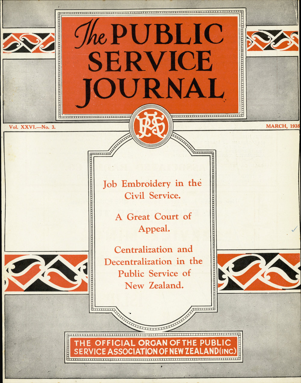 PSA Journal: Vol 26 No 3, March 1939