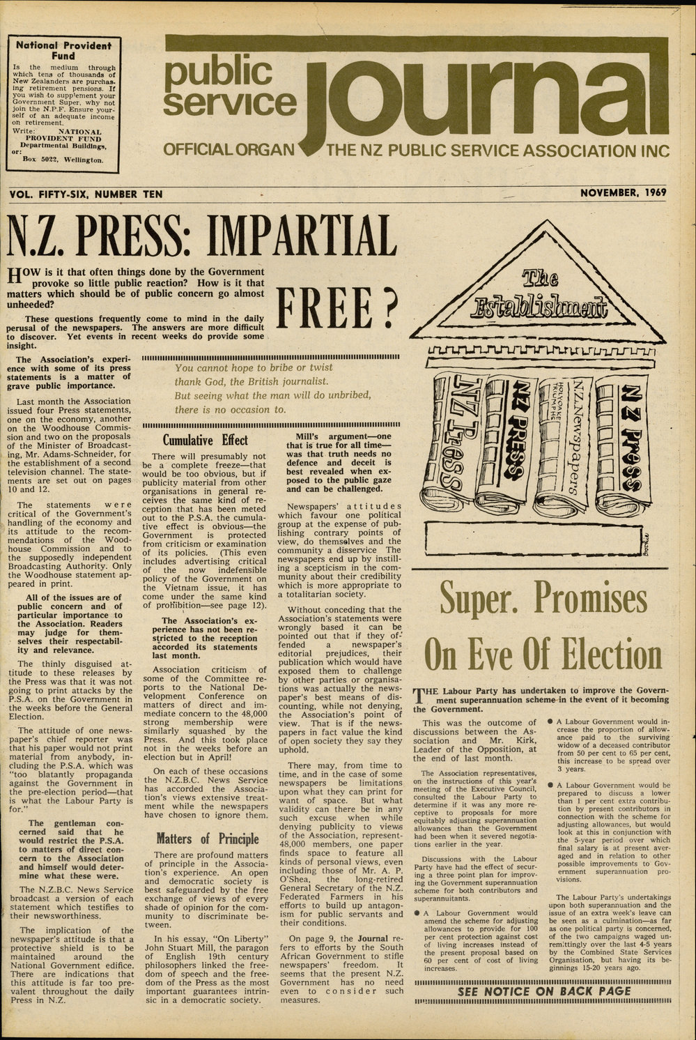 PSA Journal: Vol 56 No 10, November 1969