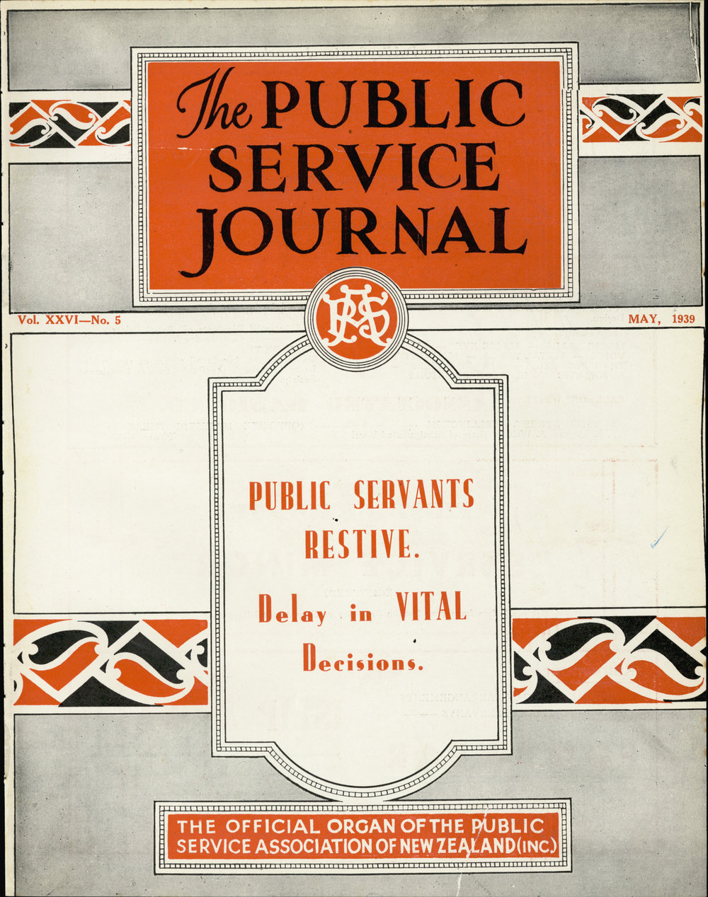 PSA Journal: Vol 26 No 5, May 1939
