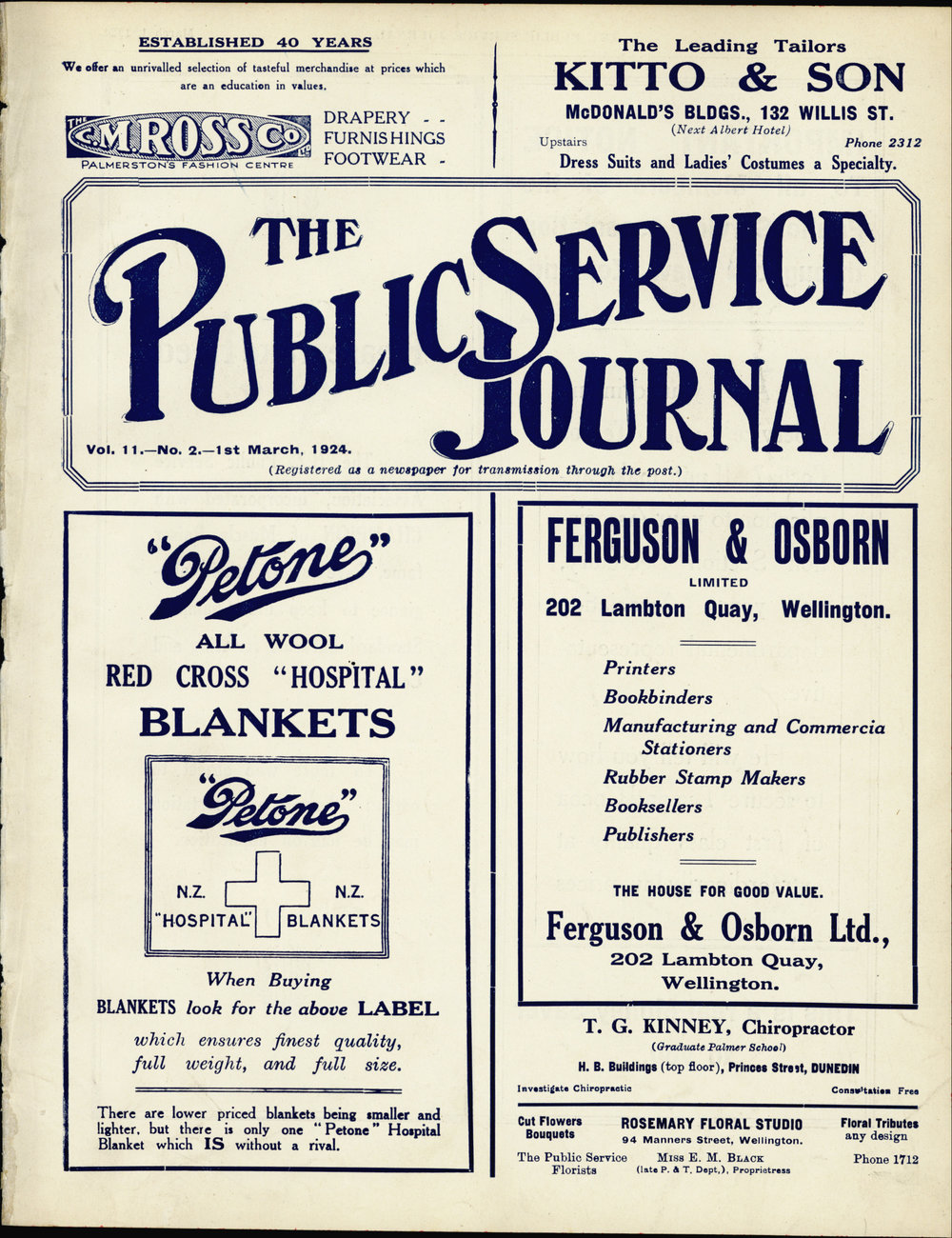 PSA Journal: Vol 11 No 2, March 1924