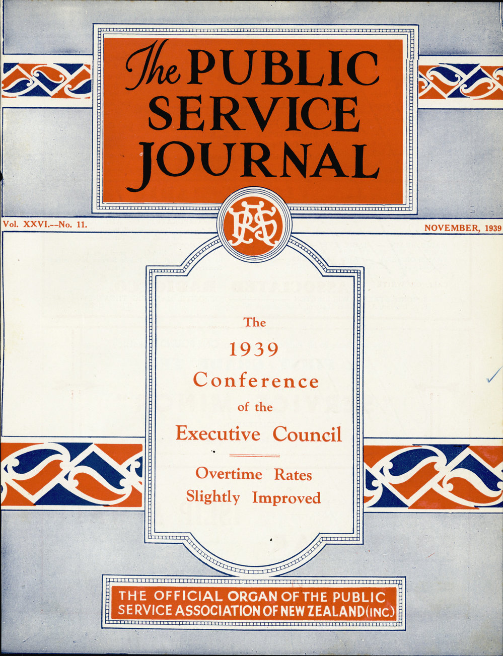 PSA Journal: Vol 26 No 11, November 1939