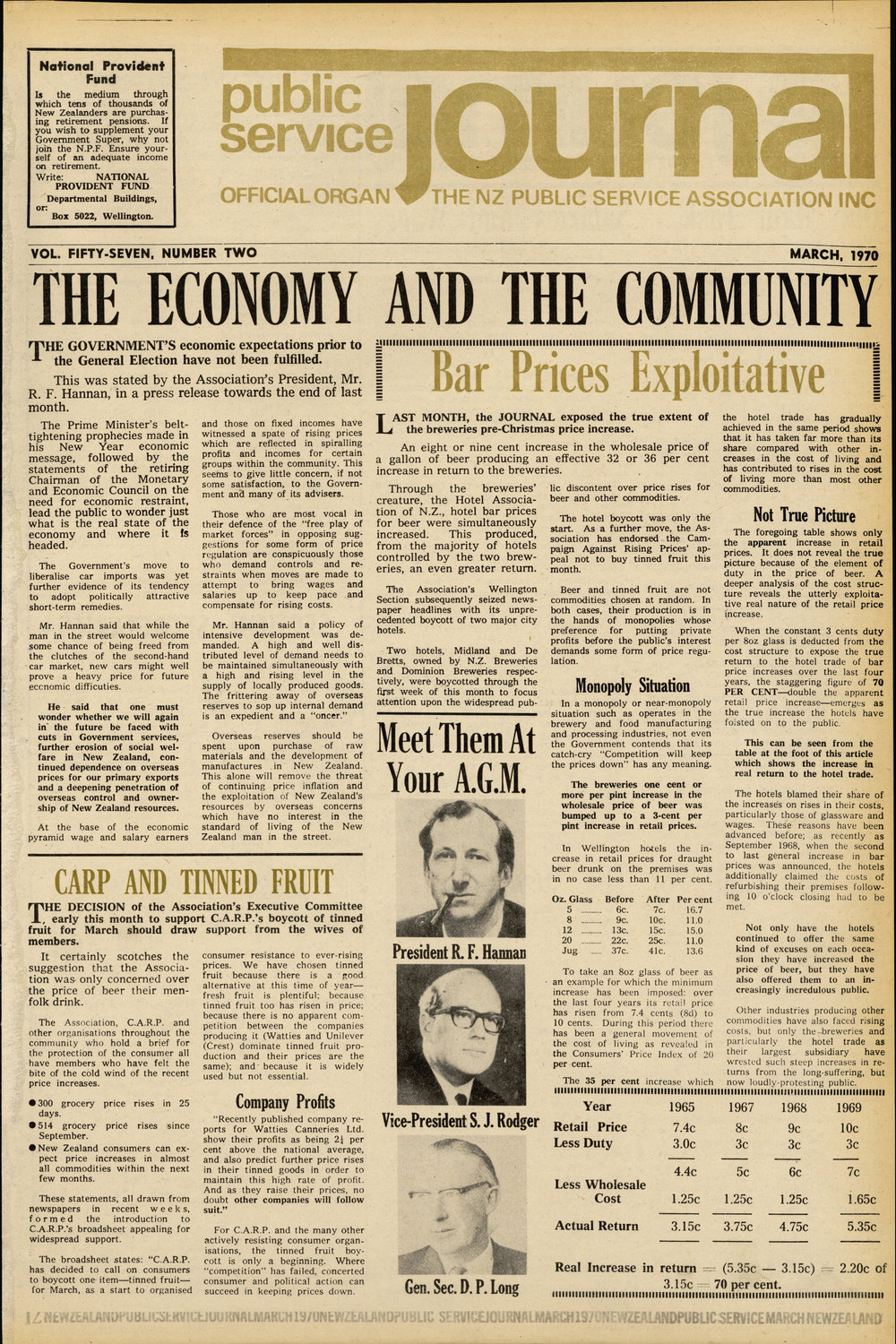 PSA Journal: Vol 57 No 2, March 1970