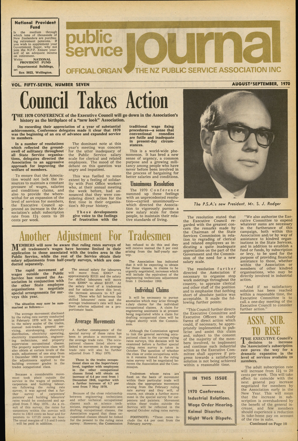 PSA Journal: Vol 57 No 7, August/September 1970