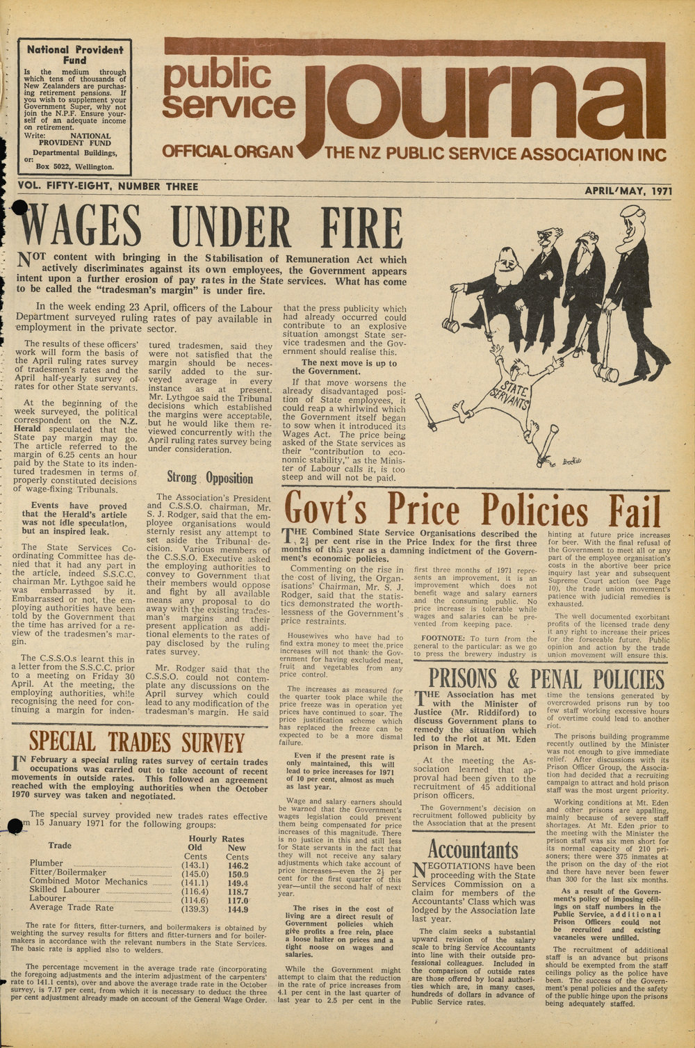 PSA Journal: Vol 58 No 3, April 1971