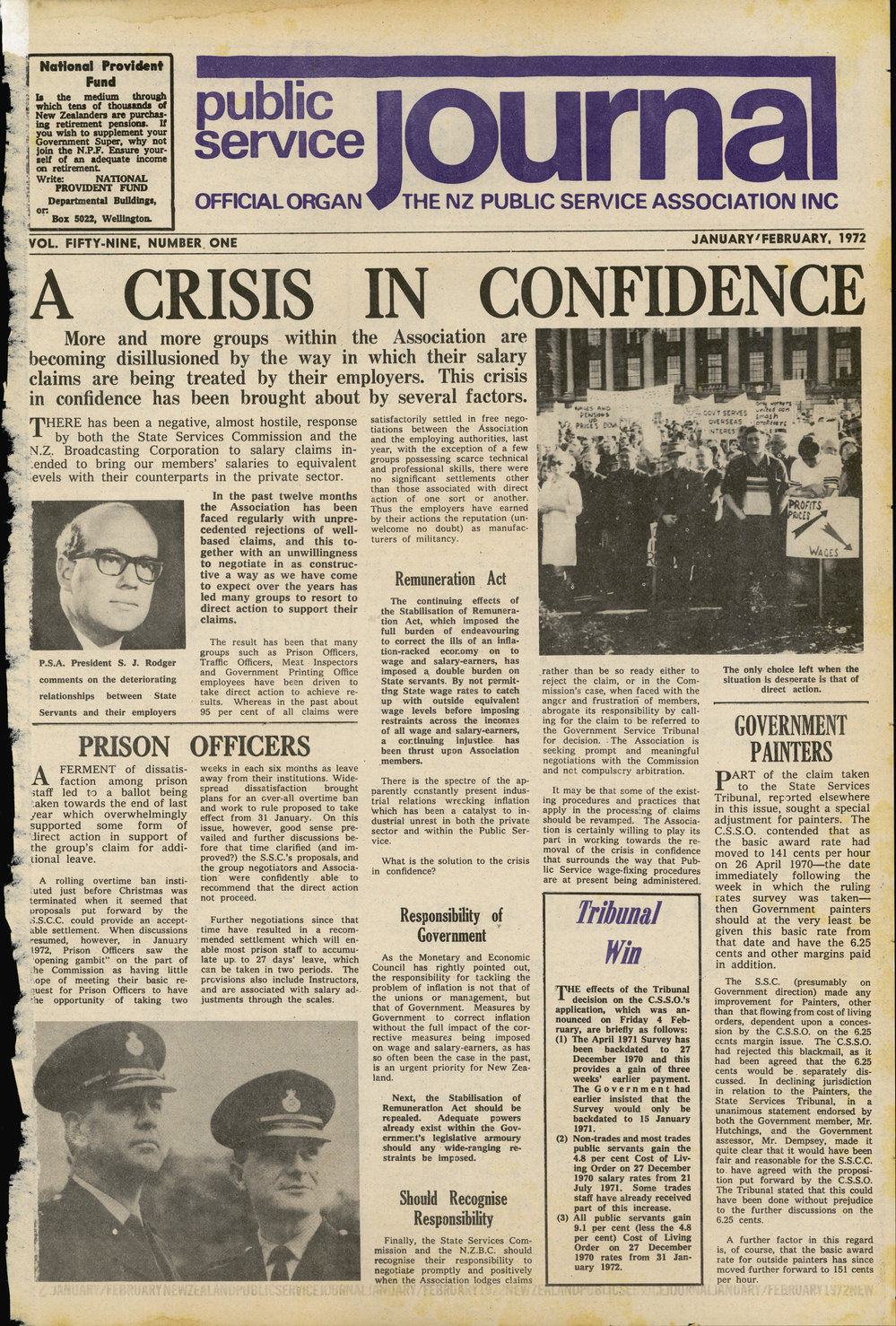 PSA Journal: Vol 59 No 1, January/February 1972