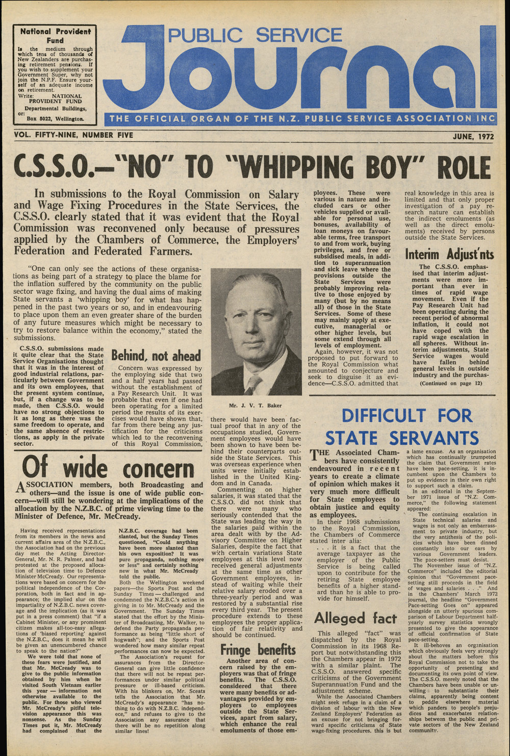 PSA Journal: Vol 59 No 5, June 1972