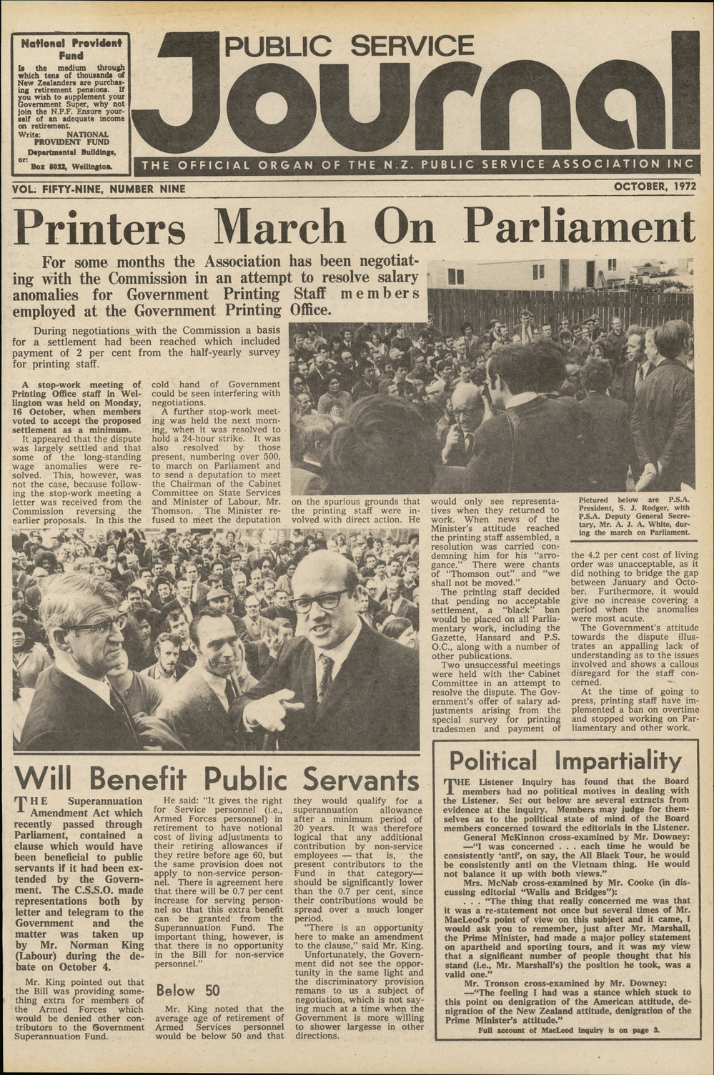 PSA Journal: Vol 59 No 9, October 1972