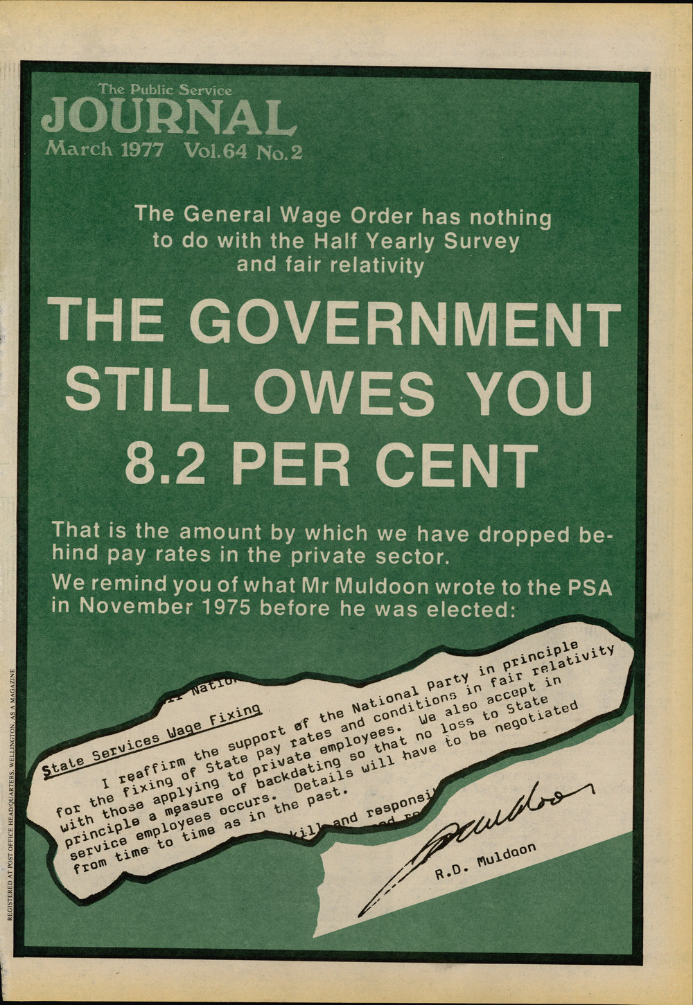 PSA Journal: Vol 64 No 2, March 1977