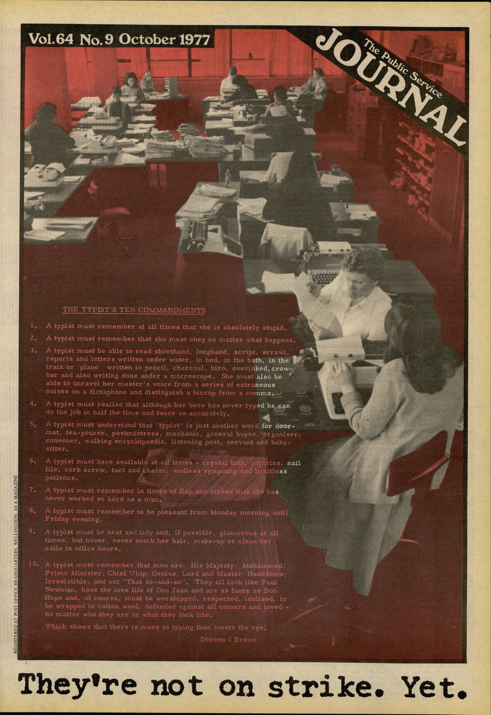 PSA Journal: Vol 64 No 9, October 1977