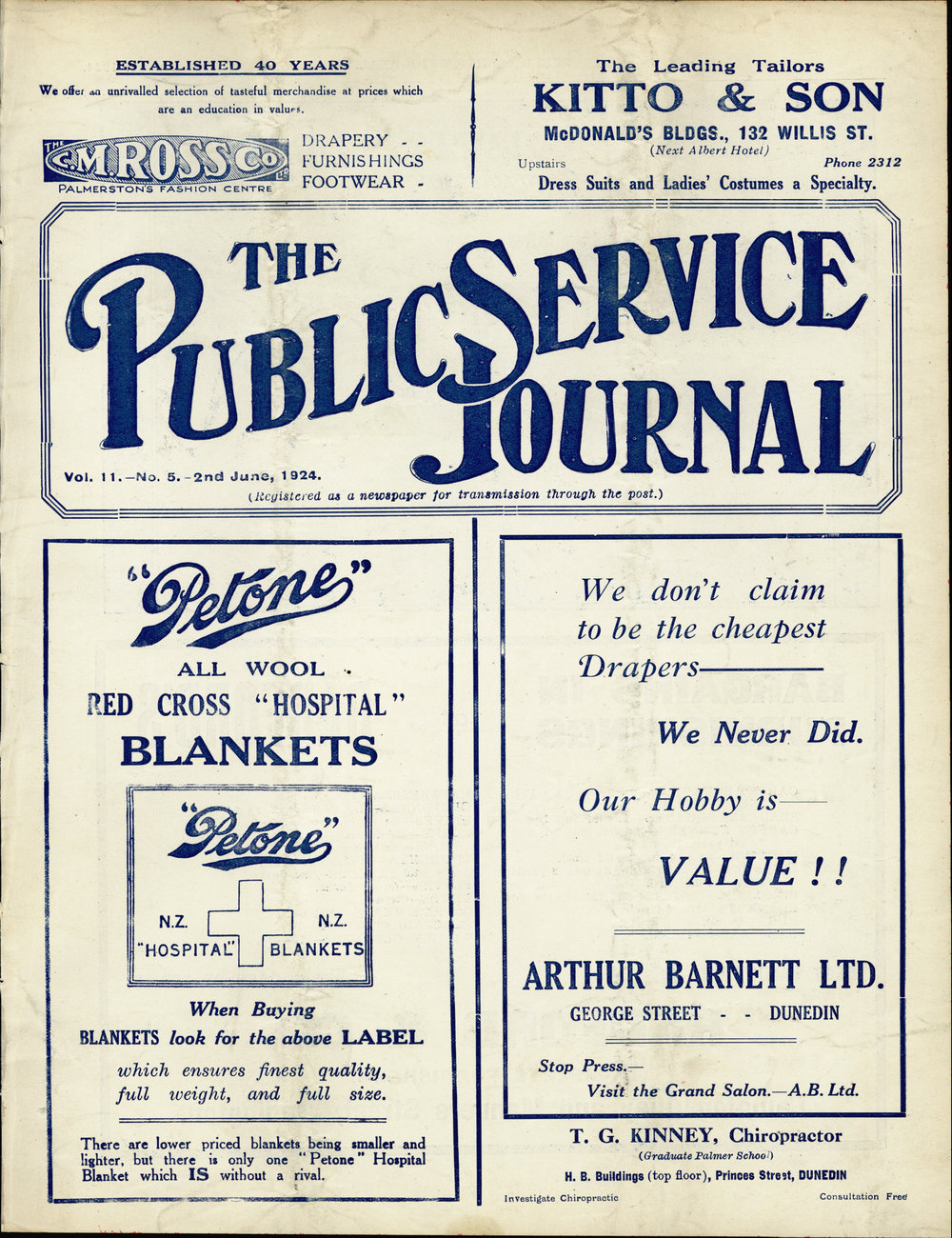 PSA Journal: Vol 11 No 5, June 1924
